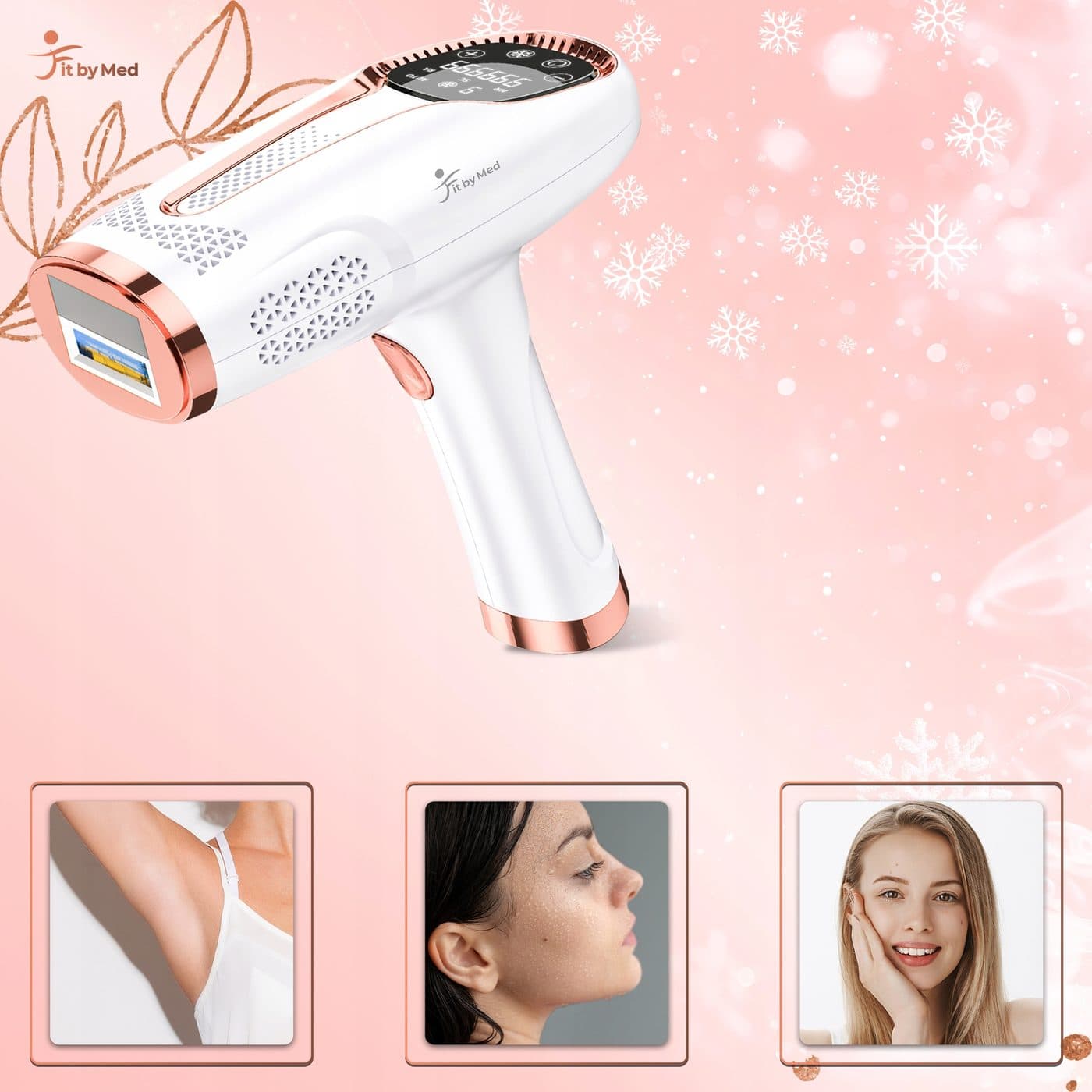 Depilator IPL BHRL4 w kolorze białym w łazience