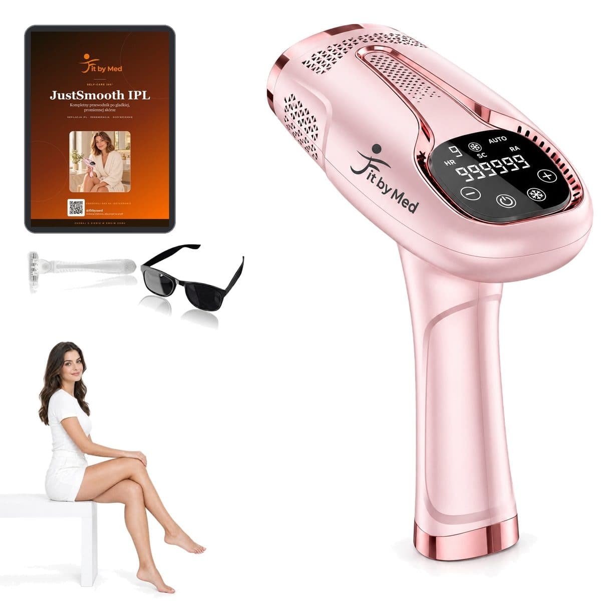 Depilator IPL BHRL4 w kolorze rose gold